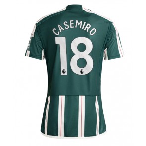 Manchester United Casemiro #18 Koszulka Wyjazdowych 2023-24 Krótki Rękaw